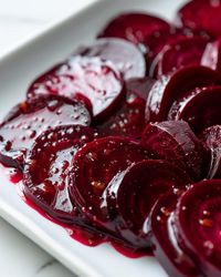 My hubby is not a beet lover, but he couldn't resist this dish!