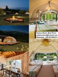 Wild camp & retreat accommodation dome house for campsite business.