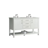 Wade Logan® Aubreyella 54" Double Bathroom Vanity Set & Reviews | Wayfair