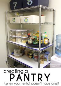 Using Name Bubbles for Labeling Jars (and my pantry update!) | The Homes I Have Made