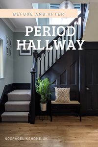 Edwardian Semi Hallway - Final Reveal