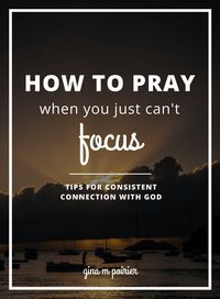 Learn how to pray with intention and focus these simple tips! These are helpful whether you're a beginner or just need some refreshersbe sure to check out the printable prayer journal download as well.