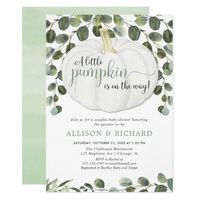 Pumpkin Gender Neutral Co Ed Couples Baby Shower Invitation #baby #babyshower #zazzle #zazzleinvitation #babyshowerinvitations #babygirlbabyshowerinvitations #babyboyshowerinvitations #woodlandbabyshowerinvitations #safaribabyshowerinvitations #disneybabyshowerinvitations #winniethepoohbabyshowerinvitations #bohobabyshowerinvitations