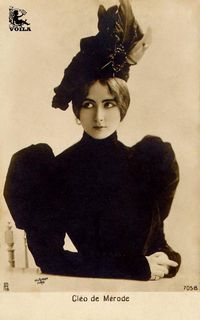 Cléopatra Diane de Mérode was the first woman to dance with a male partner in the Russian Ballet in the late 1800s #AnnaKarenina