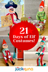 We're bringing more magic (and time savings!) to your Christmas traditions with our unique Elf Accessory Kit. This set includes cleverly designed scenarios for your family's elf, sure to fuel laughter and create unforgettable moments. We're here to boost your holiday magic - all you need to do is kick back and soak in the joy!