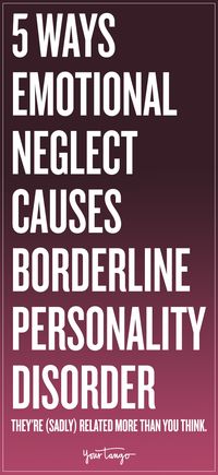 Emotional Neglect Causes Borderline Personality Di…