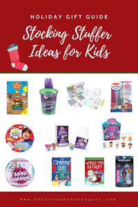 If you’re searching for stocking stuffers for kids, search no more! I’ve curated the top list of stocking stuffer ideas for kids + gifts under $25! There’s everything for craft-loving kids, Disney fans, to surprise toy lovers – it’s all here.