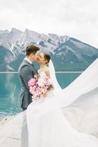 Perfectly Pink Alberta Wedding Inspiration | Rocky Mountain Bride