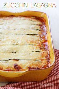 Zucchini Lasagna