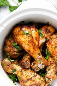 Crock Pot Chicken Legs Recipe | 5-Minutes To Prep - The Anthony Kitchen