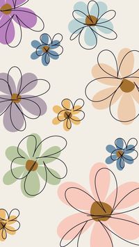 This cute floral high quality wallpaper with a good energy! Great for both wallpaper and background projects. More detail on ETSY!