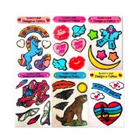 Scratch 'n Sniff Design a Tattoo Sandylion Stickers 1 - Etsy