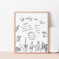 This editable hand drawn scribble Bar Menu is perfect decoration sign for your Whimsical bridal shower or wedding! This template it is so easy to edit=) Features handwritten font and hand drawn French style doodle illustrations MATCHING ITEMS: https://etsy.me/4fuE22F Please kindly note: these are digital editable templates, no physical product will be sent to you, but once downloaded you can print them as many as you wish!  LISTING INCLUDES - Doodle  Bar Menu Template 8x10" - instruction PDF NO PHOTOSHOP NEEDED - EDIT JUST IN YOUR BROWSER! (it is easy peasy to do) You can customize text, its size and colours, even change fonts. No photoshop or other program installation is needed, edit on your PC, phone or tablet.  TRY BEFORE YOU BUY!  Get inspired and see how beautiful your customised Fun