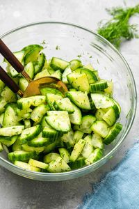 This Easy Cucumber Salad Goes With Everything