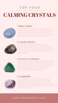 Crystals have long been used for comfort and support. Try these 3 next time you’re feeling stressed or anxious.