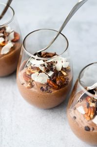 Healthy Chocolate & Ginger Chia Pudding (Vegan) | Walder Wellness, RD