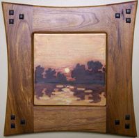 Stone Hollow Tile - Framed Landscape