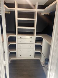 Custom Built-in Closet Remodel - Etsy