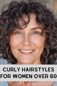 Curly Hairstyles for Women Over 60 >> Forget the struggle! This short stacked bob is the perfect cut for tight curls, giving them a sleek and modern makeover. Click here to check out more curly hairstyles that will inspire women over 60 to embrace their natural texture.