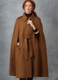 Vogue Cape V2054 – The Fold Line