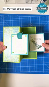 Watch as Tricia creates a double z-fold greeting card. Master new card structures and techniques with our fun video workshop!