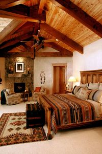 55 Warm and Cozy Rustic Bedroom Decorating Ideas