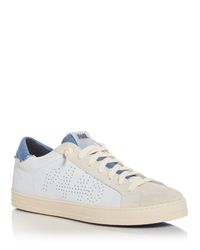 P448 Women's John Denim Low Top Sneakers