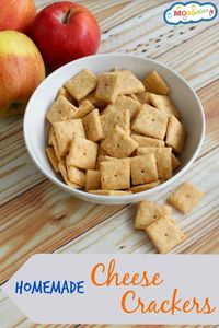 These homemade cheese crackers are better than any boxed version out there!