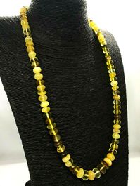 Baltic Amber Necklace  With clasp Material: 100% Natural Baltic Amber Comes from Baltic sea region Length : 68 cm (26.77 inch)  Weight: 38 gr. (1.34 oz) Beads size approx: 7-12 mm (0.27-0.47 inch) Insect size approx: 5 mm (0.19 inch)   Is this one not for You?              Then Click here to see my other items!       Have any questions regarding the item?  Please feel free to contact us through eBay messages!      Have any problems regarding your purchase? Please contact us and we guarantee to s