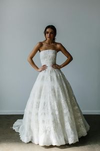 Francesca Gown | A-Line Lace Wedding Dress | Karen Willis Holmes Archives