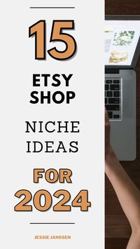 Do you want this to be the year you start making passive income with an ecommerce business in 2024? Create your brand new Etsy biz creating and selling digital products ASAP! This post has all the Etsy shop business tips and Etsy niche ideas to get started! From personalized gifts to digital product ideas, I've gathered up 15 Etsy shop ideas that are going to be popular in 2024. Get inspiration & find out how to start an Etsy shop today! Seasoned Etsy seller or new, these Etsy shop ideas can help! Don't miss out on the chance to build an etsy shop business plan. You need these printables ideas list and digital product ideas for Etsy sellers!