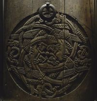 Remnant of a door, 1000 A. D., National Museum of Iceland