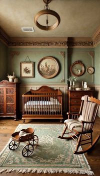 25 Sage Green Nursery Ideas for a Soothing and Serene Baby Room 34