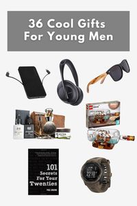 Looking for cool gift ideas for young men? This gift guide is packed with unique and practical options, ideal for Christmas or any special occasion. Save this pin to make finding the perfect present easier and more fun!