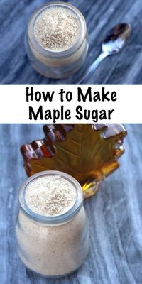 How to Make Maple Sugar