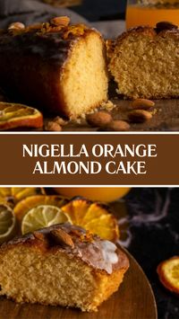 Nigella Orange Almond Cake is a moist and fragrant cake made with whole oranges, eggs, sugar, ground almonds, and baking powder. It takes about 2 hours to prepare and bake, and serves 6. The oranges are cooked until soft, then blended into a puree that adds rich flavor and texture to the cake. This dessert is perfect for any occasion, offering a delightful citrusy twist on a classic almond cake.