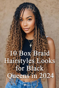 Welcome to the ultimate guide for black women seeking to slay with box braid hairstyles in 2024! If you're ready to turn heads and boost your confidence, you're in the right place. We've curated a list of 10 stunning box braid styles that are taking the beauty world by storm. #boxbraidhairstyles #summerhairstyles #protectuvehairstyles