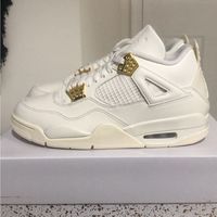 White And Gold Jordan