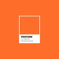 #ShockingOrange #pantone #Pinfabcolours