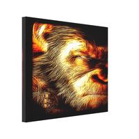 Primate Models: Mad Apes 01-01 Canvas Print | Zazzle.com