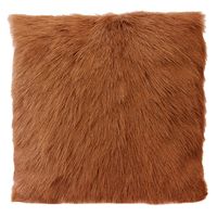 Amgalan Goat Fur Cushion | Temple & Webster