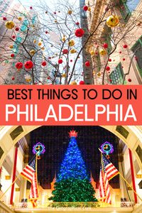 Planning a trip to the city of Philadelphia and wondering what to do? Here's my guide to Philadelphia's must see landmarks, historic sites, and best museums. The United States' only designated UNESCO city, Philadelphia is the hub of the American Revolution. It's a must visit city for history buffs and art lovers. Philadelphia Itineraries | Things To Do In Philadelphia | What To Do in Philadelphia | Hidden Gems in Philadelphia | History Related Travel | American Revolution Travel | #Philadelphia