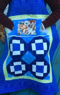 Handmade Wheelchair Lap Quilts with Pockets from NH - Carolyn’s Homesewn