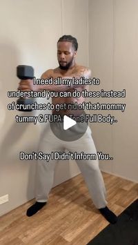 Brandon Palmer on Instagram: "Set a timer for 5 Mins and get as many reps in as possible during the 5 minutes. Rest as needed. You got this .. alongside an overall healthy diet and walking 1-3 miles at least 3x weekly. 

#getfit #workoutmotivation #fupa #abs #dumbellworkout"