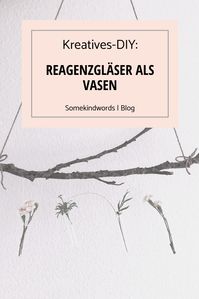 Auf dem Blog gibt’s die Anleitung zum nachmachen ✨😊 | basteln | Dekoration | diy | deko diy | einfach nachmachen | Ast | Frühling | Vasen | Reagenzgläser | basteln mit Kindern | diy Blog | Anleitung | Schritt für Schritt | ohne viel Aufwand | schnell und einfach | Verwertung | do it yourself | Holz | schöne Dekoration | zuhause