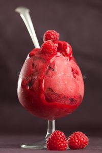 Raspberry Lychee Sorbet