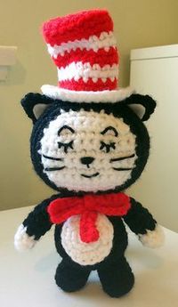 The Cat In the Hat FREE pattern download.