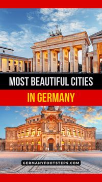 Want to know all the most beautiful places in Germany? In this full guide, you'll find the most beautiful Germany cities. Visiting these will help make your Germany vacation extra special!