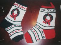 Ravelry: Christmas Stockings pattern by Linda K. O'Dell