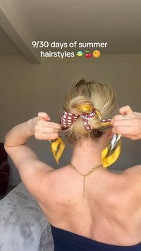 #hairstyle#hairsummer#beauty#hairaccessory#summerhairstyles #scarfhairstyles #hairstylehacks#credit -->tinipeart